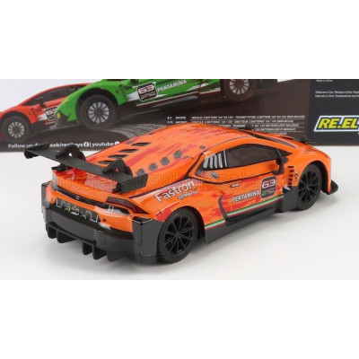 RE EL TOYS LAMBORGHINI HURACAN GT3 N 63 RACING 2019 - ORANGE 1/24