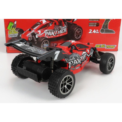 RE EL TOYS BUGGY BULLET BAD PANTER R/C N 7 RACING 2000 - RED 1/16