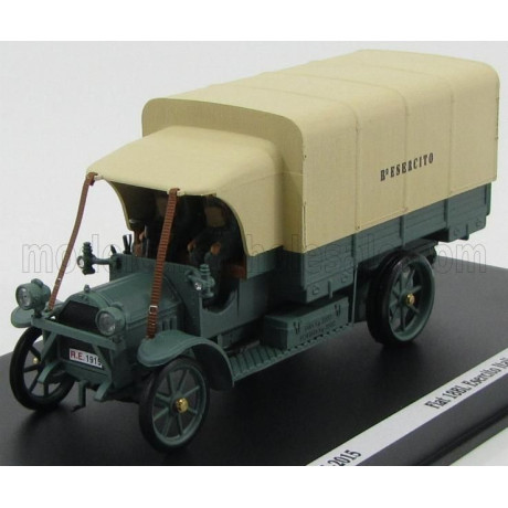 RIO MODELS FIAT 18BL TRUCK TELONATO ESERCITO ITALIANO 1915 - 100th ANNIVERSARY LA GRANDE GUERRA - MILITARY GREEN 1/43