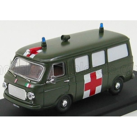 RIO MODELS FIAT 238 AMBULANZA ESERCITO ITALIANO - MILITARY GREEN 1/43