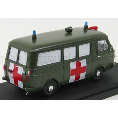 RIO MODELS FIAT 238 AMBULANZA ESERCITO ITALIANO - MILITARY GREEN 1/43