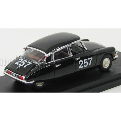 RIO MODELS CITROEN DS19 N 257 MILLE MIGLIA 1957 ABOUT - BOURILLOT - BLACK 1/43