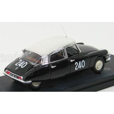 RIO MODELS CITROEN DS19 N 240 MILLE MIGLIA 1957 ZORE - DUBESSAY - BLACK IVORY 1/43