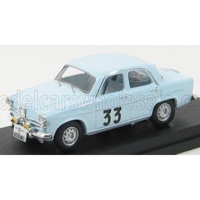 RIO MODELS ALFA ROMEO GIULIETTA 1958 RALLY TOUR DE FRANCE N 33 - LIGHT BLUE 1/43
