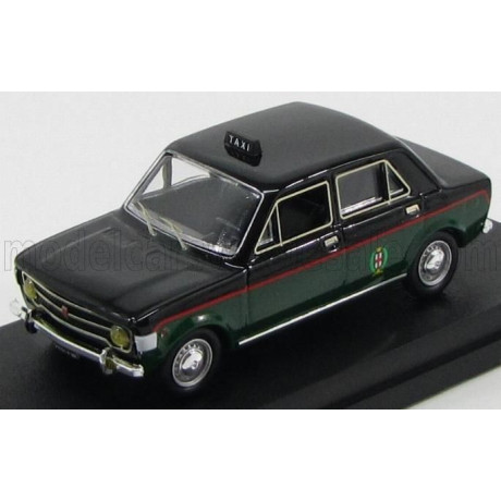 RIO MODELS FIAT 128 TAXI MILANO 1969 - GREEN BLACK 1/43