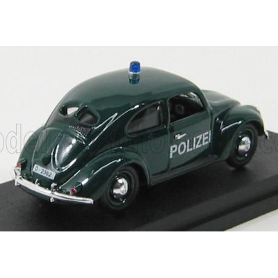 RIO MODELS VOLKSWAGEN BEETLE POLIZEI POLICE 1953 - GREEN 1/43