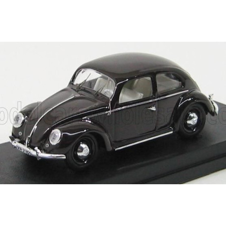 RIO MODELS VOLKSWAGEN BEETLE 1200 DE LUXE 1953 - BROWN 1/43