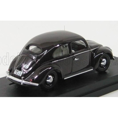 RIO MODELS VOLKSWAGEN BEETLE 1200 DE LUXE 1953 - BROWN 1/43