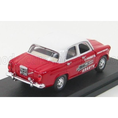 RIO MODELS ALFA ROMEO GIULIETTA SERVIZIO MARMITTE ABARTH 1957 - RED WHITE 1/43