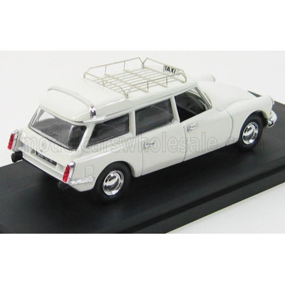 RIO MODELS CITROEN ID19 BREAK TAXI 1959 - WHITE 1/43