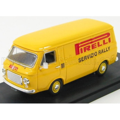 RIO MODELS FIAT 238 VAN ASSISTENZA CLIENTI RALLY PIRELLI 1971 - YELLOW 1/43