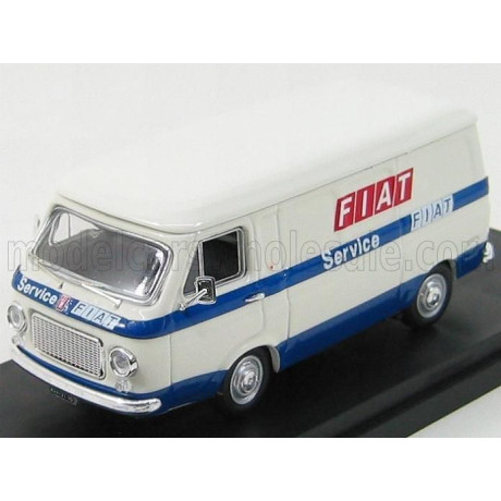 RIO MODELS FIAT 238 VAN - ASSISTENZA FIAT 1971 - WHITE BLUE 1/43