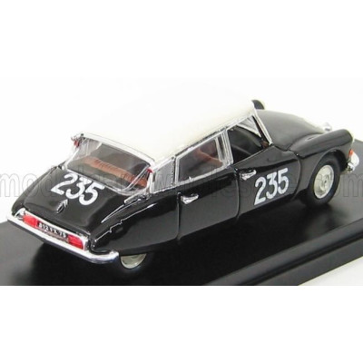 RIO MODELS CITROEN DS19 N 235 MILLE MIGLIA 1957 RENAUD - GORDINE - BLACK WHITE 1/43