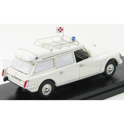 RIO MODELS CITROEN ID19 BREAK AMBULANCE - AMBULANZA 1959 (TV SERIES FILM L'AMANTE) - WHITE 1/43
