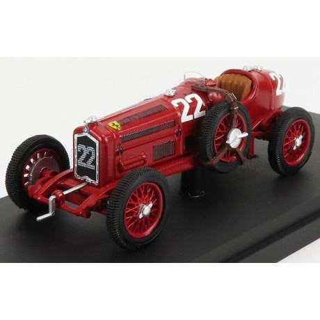 RIO MODELS ALFA ROMEO P3 TIPO B N 22 TARGA FLORIO 1935 L.CHIRON - RED 1/43