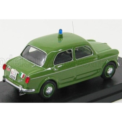 RIO MODELS FIAT 1100/103 T.V. CARABINIERI - POLICE 1955 - GREEN 1/43