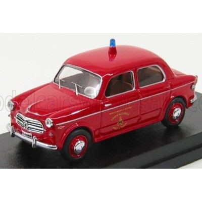 RIO MODELS FIAT 1100/103 T.V. VIGILI DEL FUOCO 1955 - FIRE ENGINE - RED 1/43