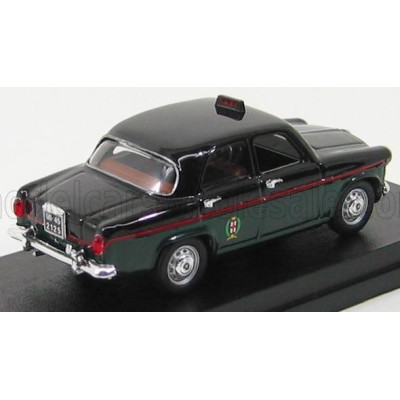 RIO MODELS ALFA ROMEO GIULIETTA TAXI MILANO 1959 - BLACK GREEN 1/43
