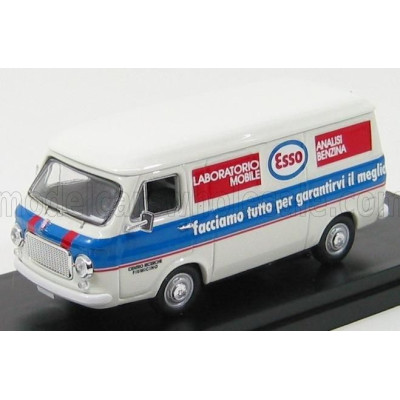 RIO MODELS FIAT 238 VAN ESSO 1974 - WHITE BLUE RED 1/43