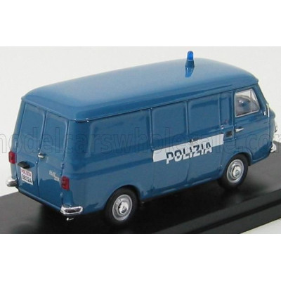 RIO MODELS FIAT 238 VAN 1974 POLIZIA - POLICE - BLUE 1/43