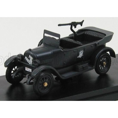 RIO MODELS FIAT 501 OPEN REPUBBLICA DI SALO' - ME NE FREGO 1944 - MATT BLACK 1/43