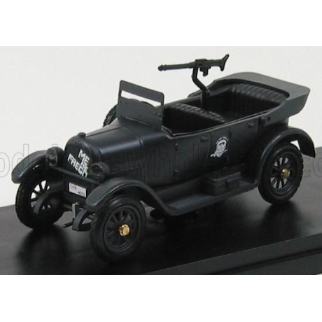 RIO MODELS FIAT 501 OPEN REPUBBLICA DI SALO' - ME NE FREGO 1944 - MATT BLACK 1/43
