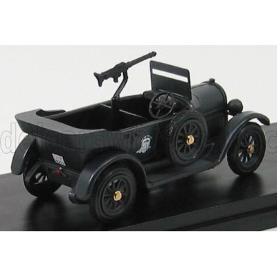RIO MODELS FIAT 501 OPEN REPUBBLICA DI SALO' - ME NE FREGO 1944 - MATT BLACK 1/43