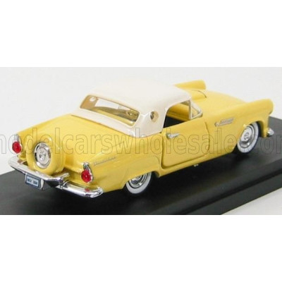 RIO MODELS FORD USA THUNDERBIRD CABRIOLET - CLOSED 1955 - YELLOW 1/43