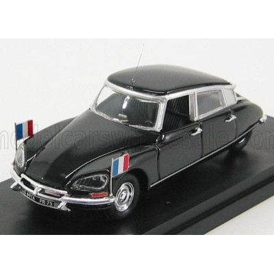 RIO MODELS CITROEN DS21 1974 PRESIDENTIAL - VALERY GISCARD D'ESTAING - BLACK 1/43