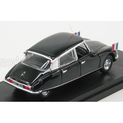 RIO MODELS CITROEN DS21 1974 PRESIDENTIAL - VALERY GISCARD D'ESTAING - BLACK 1/43