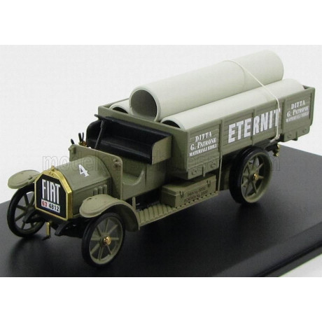 RIO MODELS FIAT 18 BL TRUCK AUTOCARRO IMPRESA EDILE - ETERNIT 1916 - GREEN 1/43