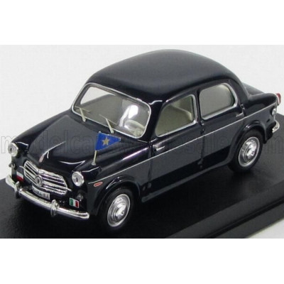 RIO MODELS FIAT 1100 103TV ESERCITO ITALIANO 1955 AUTO DEL GENERALE - MILITARY COMMAND CAR - BLACK 1/43