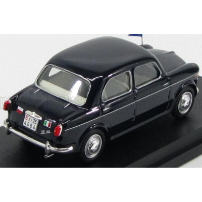 RIO MODELS FIAT 1100 103TV ESERCITO ITALIANO 1955 AUTO DEL GENERALE - MILITARY COMMAND CAR - BLACK 1/43