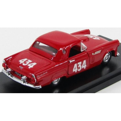 RIO MODELS FORD USA THUNDERBIRD COUPE N 434 MILLE MIGLIA 1957 SMADSA - RASELLI - RED 1/43
