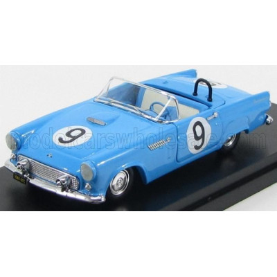 RIO MODELS FORD USA THUNDERBIRD CABRIOLET N 9 SEBRING 1955 SCHER - DAVIS - LIGHT BLUE 1/43