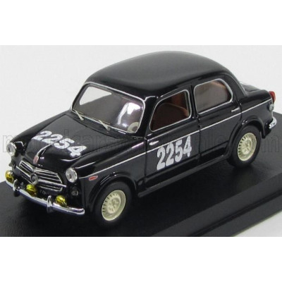 RIO MODELS FIAT 1100/103 N 2254 MILLE MIGLIA 1955 O.MORELLI - BLACK 1/43