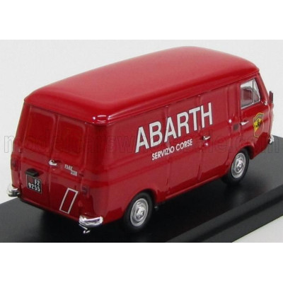 RIO MODELS FIAT 238 VAN ABARTH SERVIZIO CORSE 1970 - RED 1/43