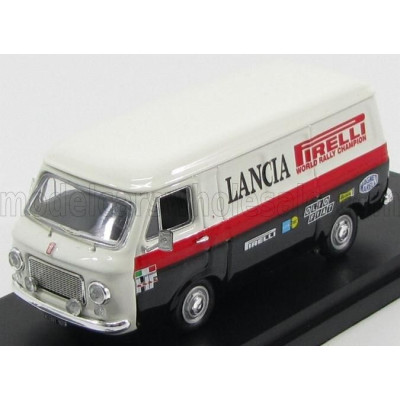 RIO MODELS FIAT 238 VAN ASSISTENZA LANCIA WRC 1970 - WHITE BLACK RED 1/43