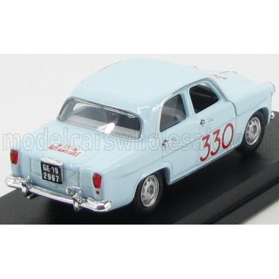 RIO MODELS ALFA ROMEO GIULIETTA TI N 330 RALLY MONTECARLO 1964 PINASCO - SANFILIPPO - LIGHT BLUE 1/43