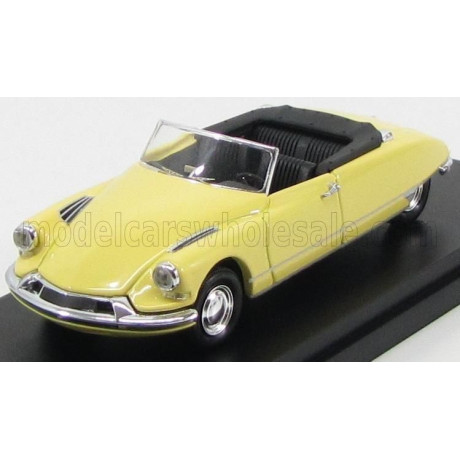 RIO MODELS CITROEN DS19 CABRIOLET - USINE 1961 - YELLOW 1/43