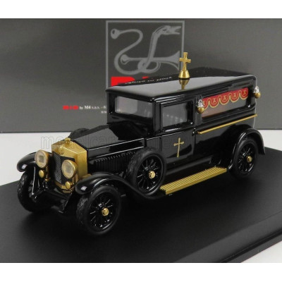 RIO MODELS FIAT 519 CARRO FUNEBRE - HEARSE - FUNERAL CAR WITH COFFIN 1924 - BLACK 1/43