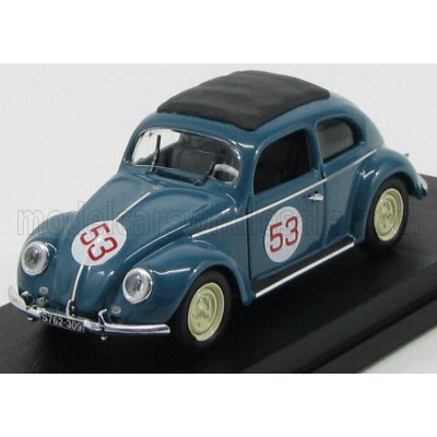 RIO MODELS VOLKSWAGEN BEETLE N 53 NURBURGRING 1954 W.VON TRIPS - BLUE 1/43