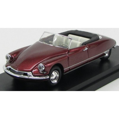 RIO MODELS CITROEN DS19 CABRIOLET 1962 - RED MET 1/43