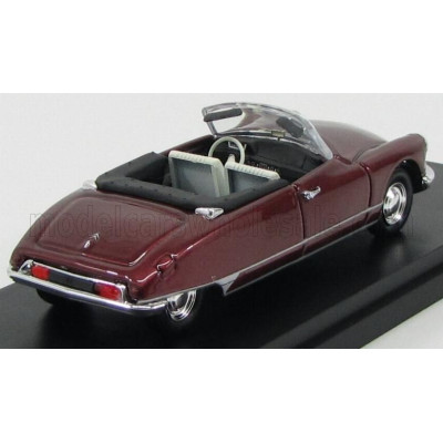 RIO MODELS CITROEN DS19 CABRIOLET 1962 - RED MET 1/43