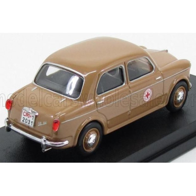 RIO MODELS FIAT 1100/103 CROCE ROSSA ITALIANA C.R.I. AMBULANZA 1956 - CREAM 1/43