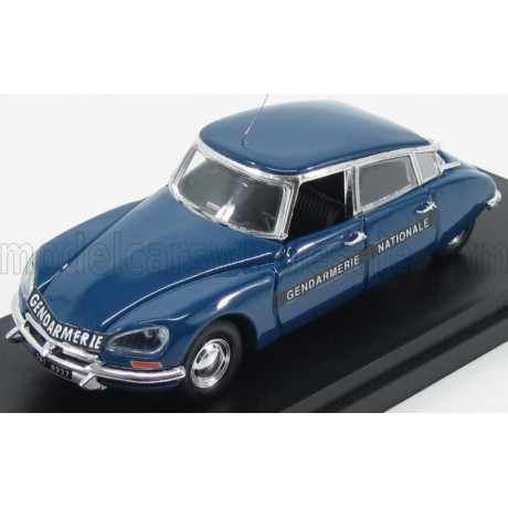 RIO MODELS CITROEN DS21 GENDARMERIE 1972 - BLUE 1/43