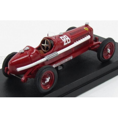 RIO MODELS ALFA ROMEO F1  P3 N 28 WINNER NIZZA GP 1934 A.VARZI - RED 1/43