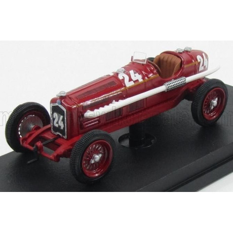 RIO MODELS ALFA ROMEO P3 SPIDER N 24 MONACO GP 1932 B.BORACCHINI - RED 1/43