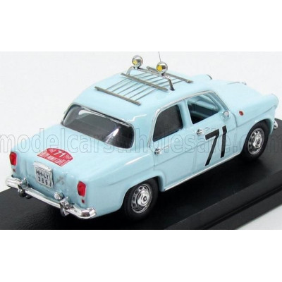 RIO MODELS ALFA ROMEO GIULIETTA TI N 71 RALLY MONTECARLO 1960 LOFFLER - JOHANSSON - LIGHT BLUE 1/43