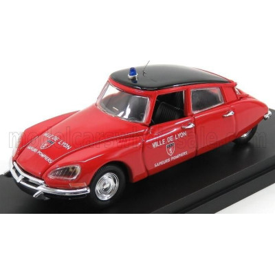 RIO MODELS CITROEN DS19 POMPIERS DE VILLE DE LYON 1956 - RED 1/43
